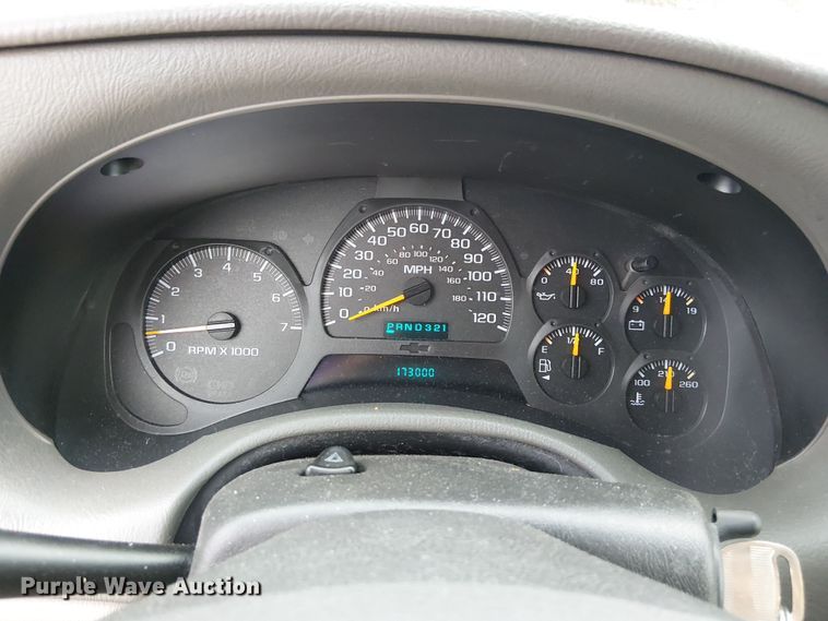 image for item DU3601 2003 Chevrolet TrailBlazer LS SUV