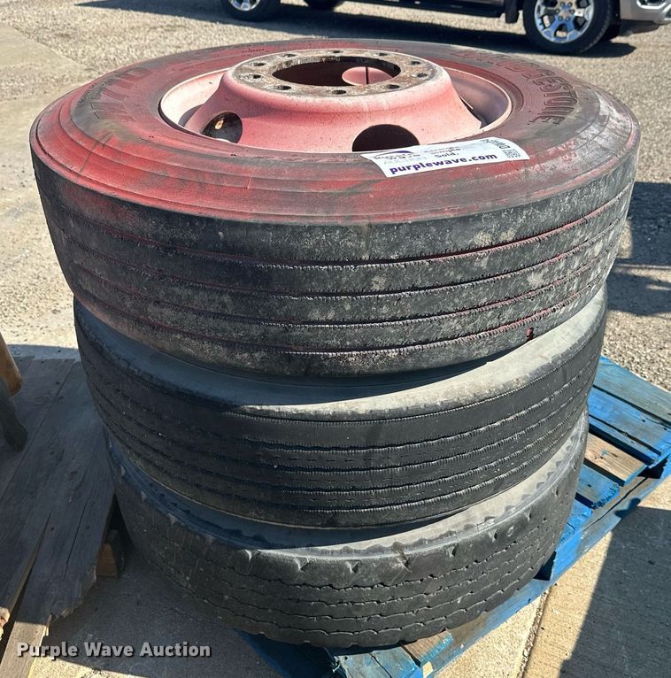 image for item DW4254 (7) 296/75R22.5 tires