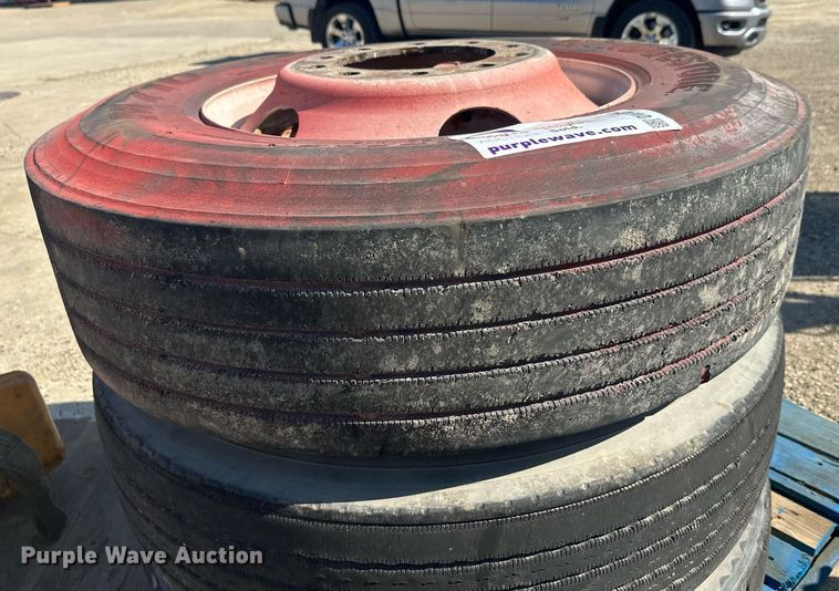 image for item DW4254 (7) 296/75R22.5 tires