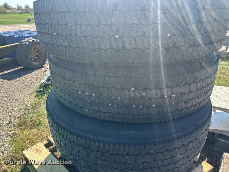 image for item DW4254 (7) 296/75R22.5 tires