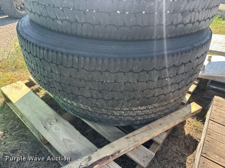 image for item DW4254 (7) 296/75R22.5 tires