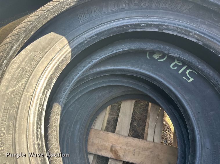 image for item DW4254 (7) 296/75R22.5 tires