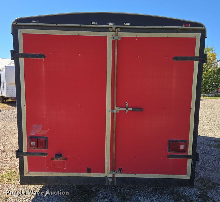 image for item DY1304 1992 Pace American L816TA2 enclosed cargo trailer