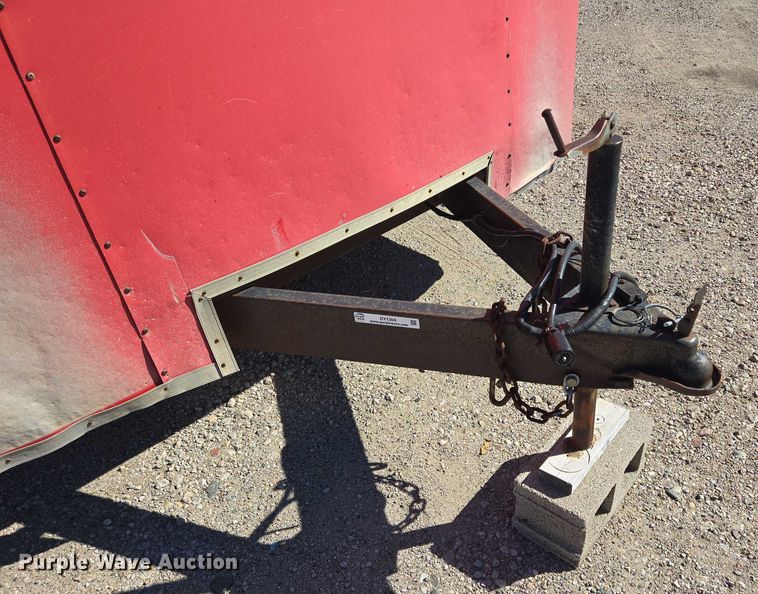 image for item DY1304 1992 Pace American L816TA2 enclosed cargo trailer