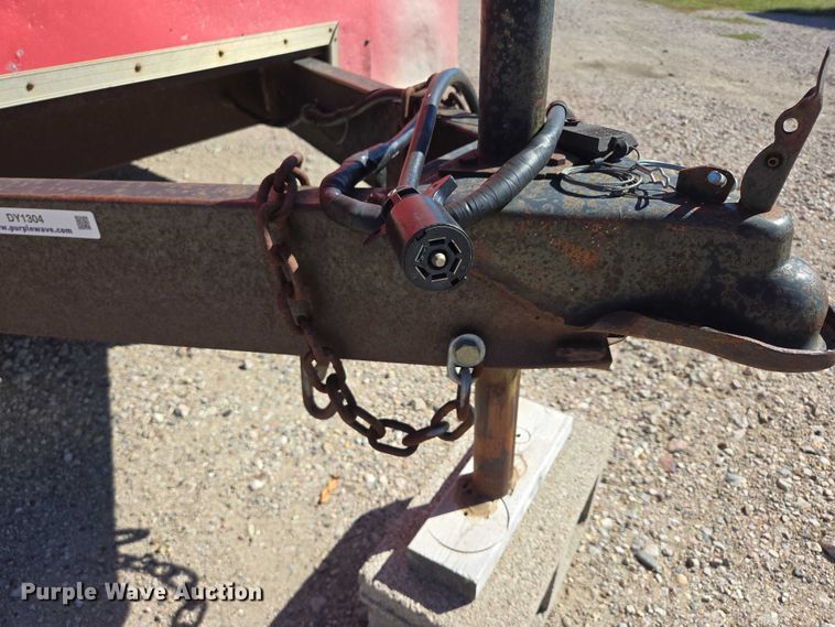 image for item DY1304 1992 Pace American L816TA2 enclosed cargo trailer