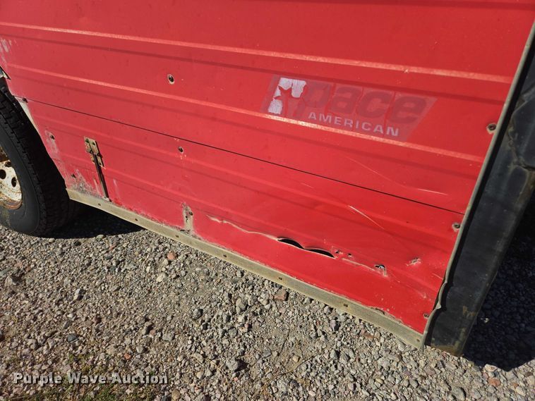 image for item DY1304 1992 Pace American L816TA2 enclosed cargo trailer