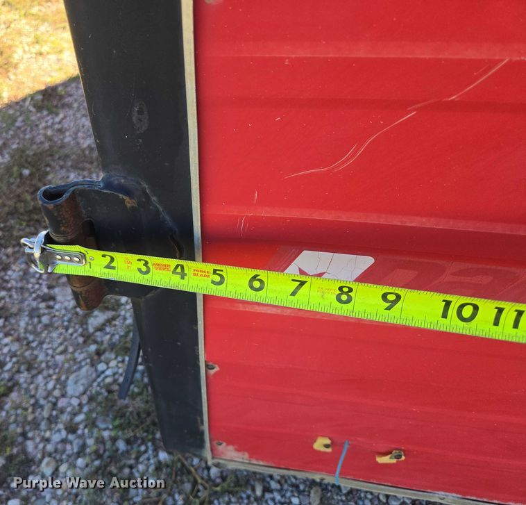 image for item DY1304 1992 Pace American L816TA2 enclosed cargo trailer