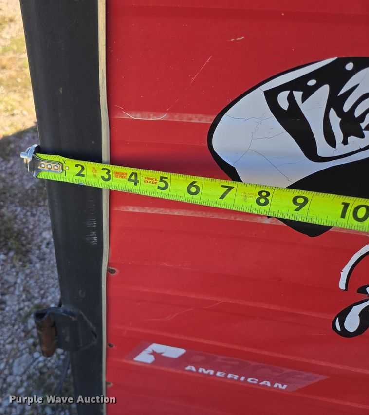 image for item DY1304 1992 Pace American L816TA2 enclosed cargo trailer