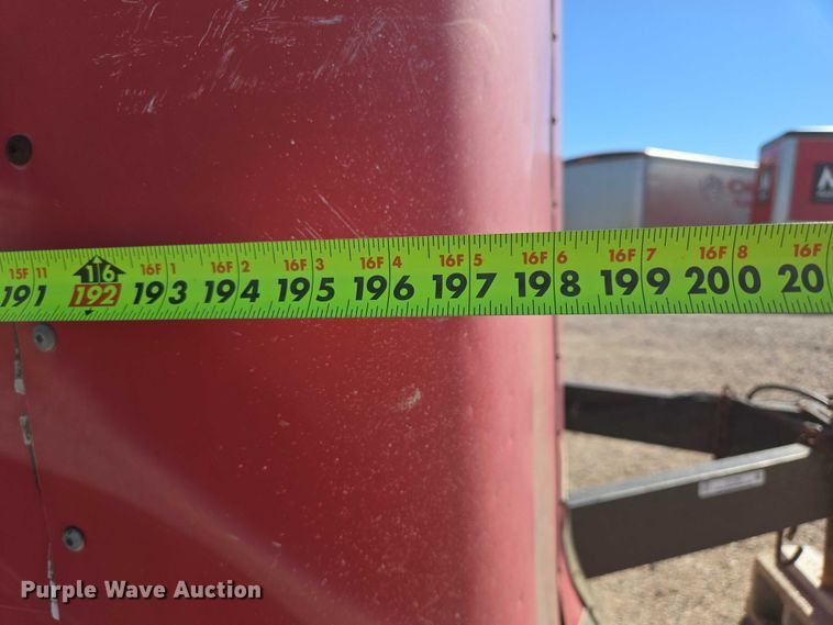 image for item DY1304 1992 Pace American L816TA2 enclosed cargo trailer