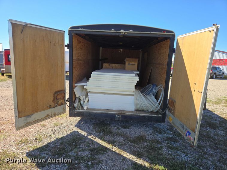 image for item DY1304 1992 Pace American L816TA2 enclosed cargo trailer