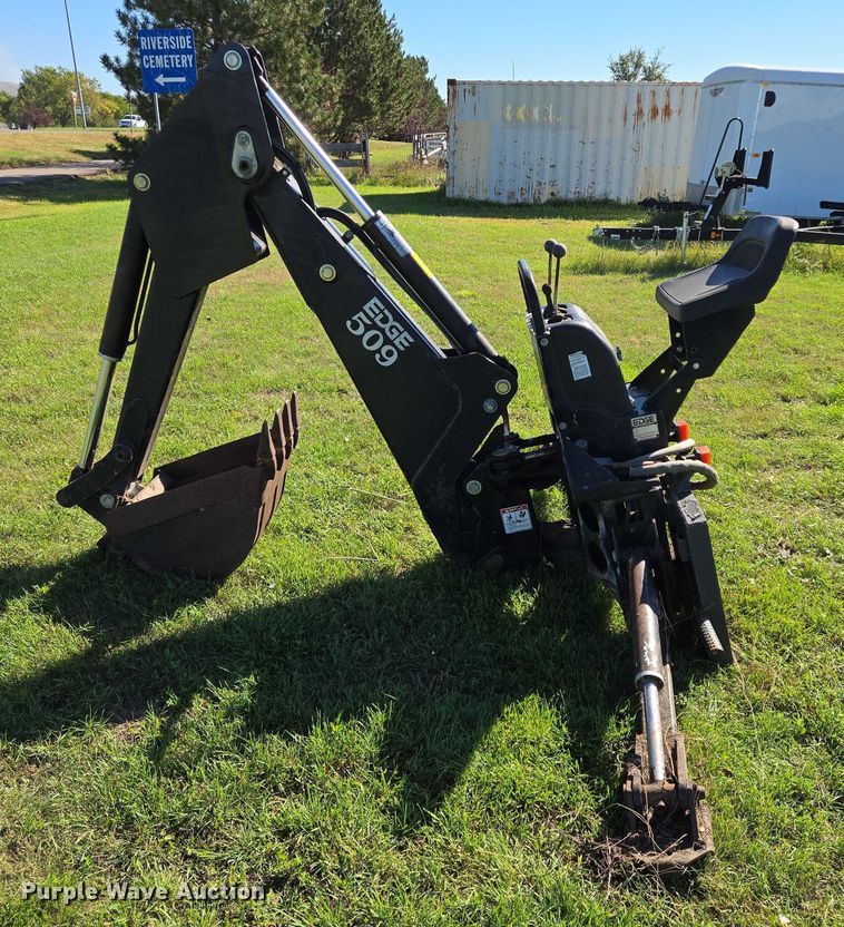 image for item DY1317 Edge 509 skid steer backhoe