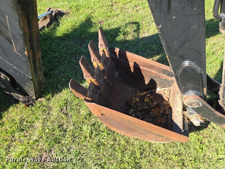 image for item DY1317 Edge 509 skid steer backhoe