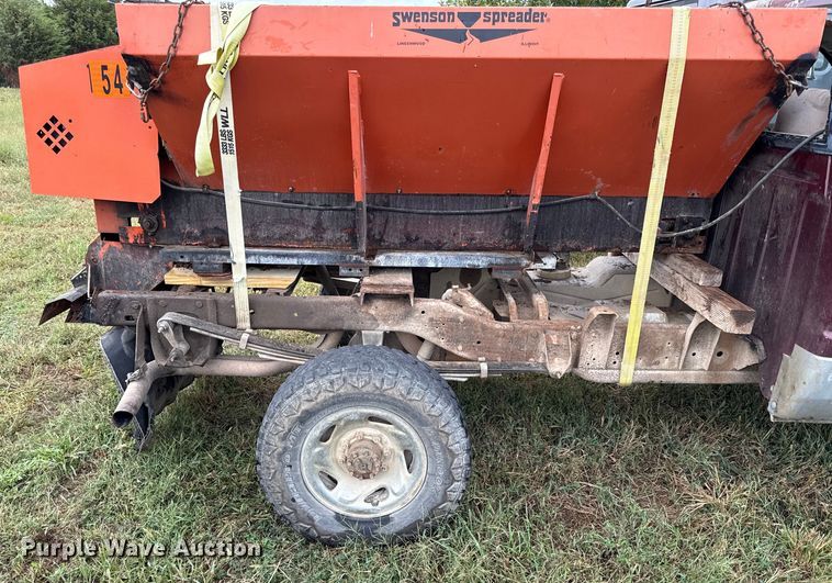 image for item DY8227 1995 Dodge Ram 2500 pickup truck cab and chassis