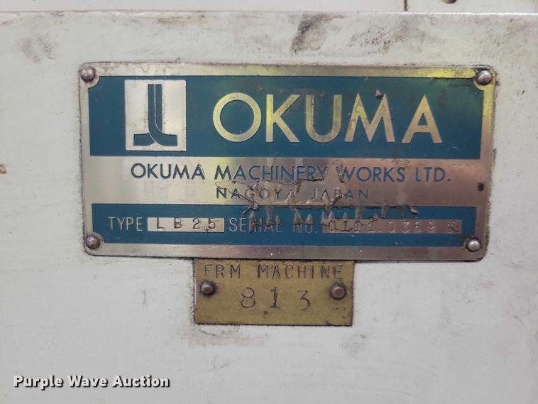 image for item DZ6584 Okuma LB25 lathe
