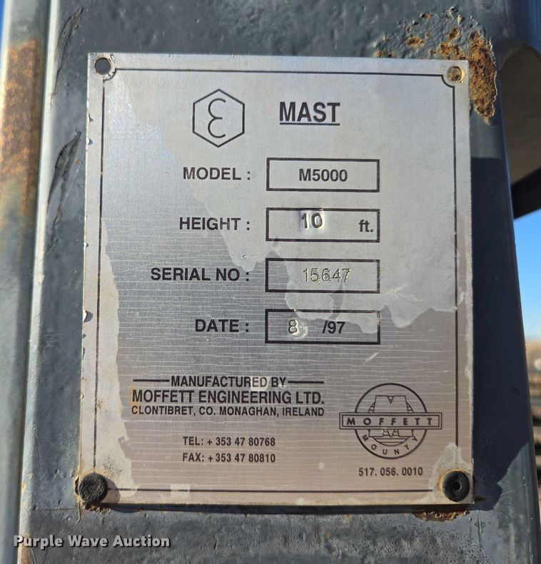 image for item EB1109 Moffett M5000 forklift