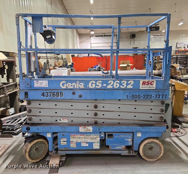image for item EB1113 Genie GS-2632 scissor lift
