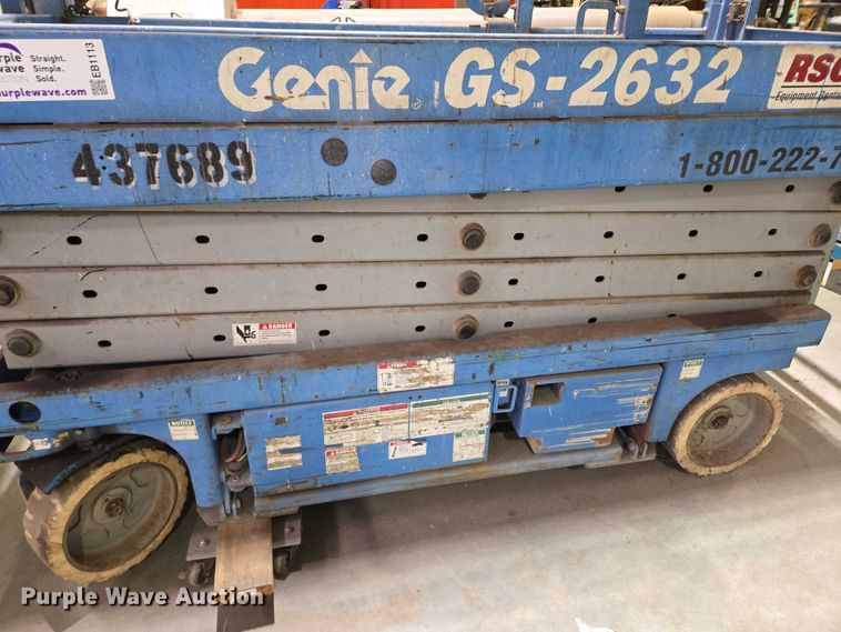 image for item EB1113 Genie GS-2632 scissor lift