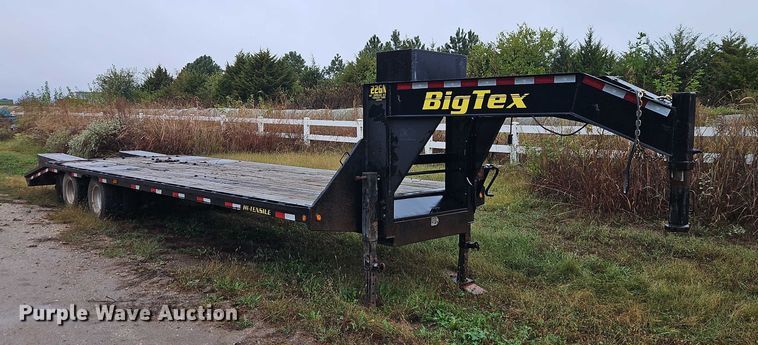 image for item EB8373 2014 Big Tex equipment trailer