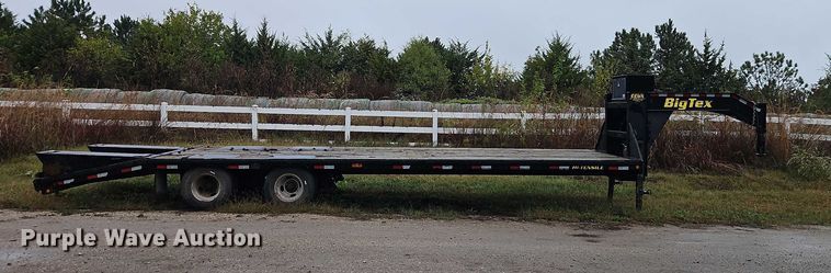 image for item EB8373 2014 Big Tex equipment trailer