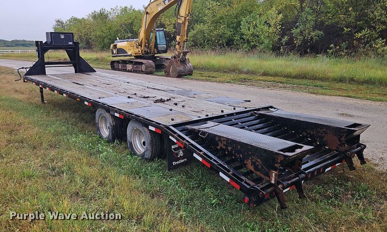image for item EB8373 2014 Big Tex equipment trailer