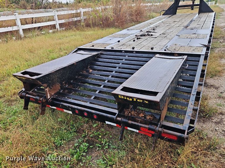 image for item EB8373 2014 Big Tex equipment trailer