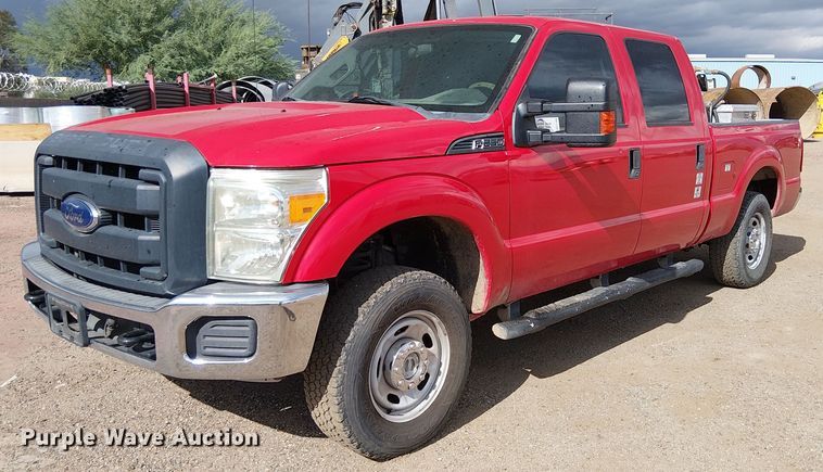 image for item EC1188 2013 Ford F250 Super Duty Crew Cab pickup truck