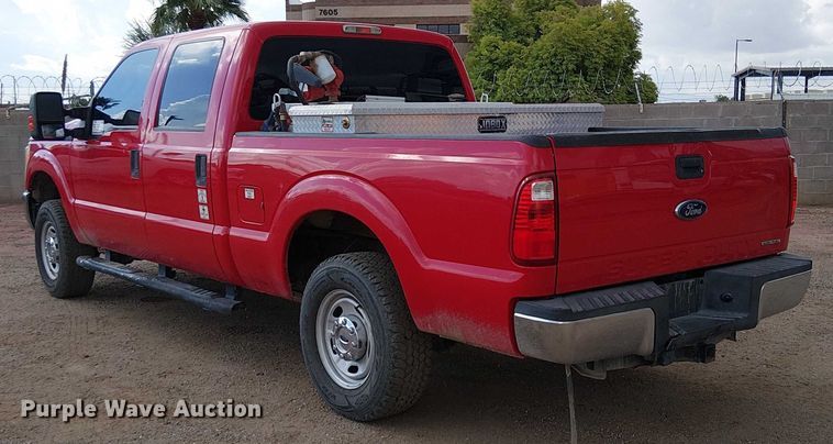 image for item EC1188 2013 Ford F250 Super Duty Crew Cab pickup truck