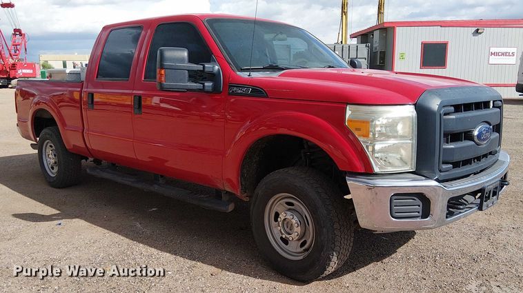 image for item EC1188 2013 Ford F250 Super Duty Crew Cab pickup truck