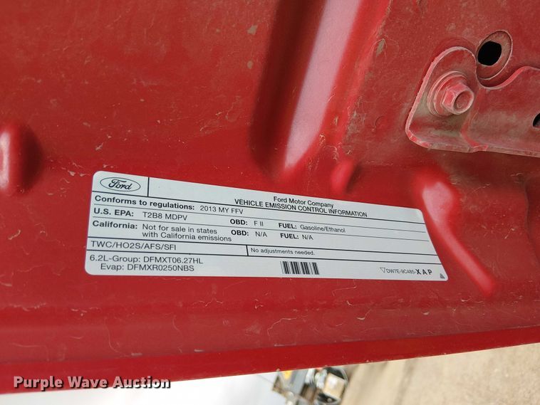 image for item EC1188 2013 Ford F250 Super Duty Crew Cab pickup truck