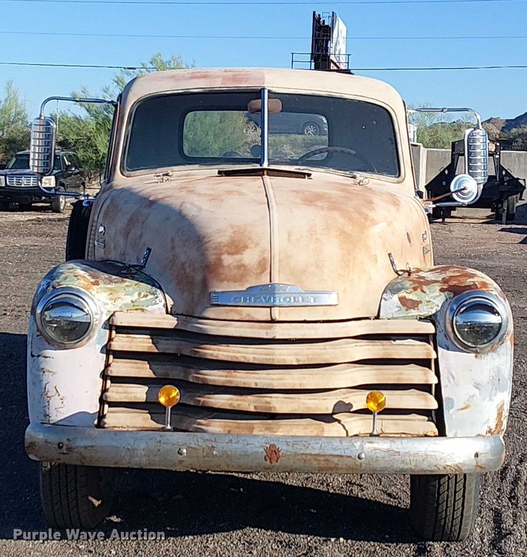 image for item EC1198 1951 Chevrolet 3800 pickup truck
