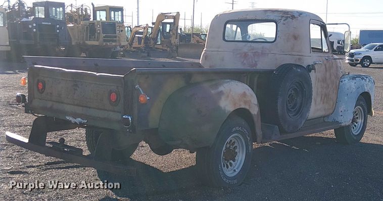 image for item EC1198 1951 Chevrolet 3800 pickup truck