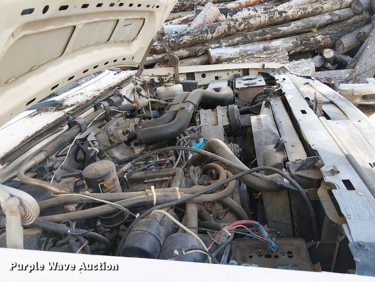 image for item EC1210 1992 Ford F Super Duty dump flatbed truck