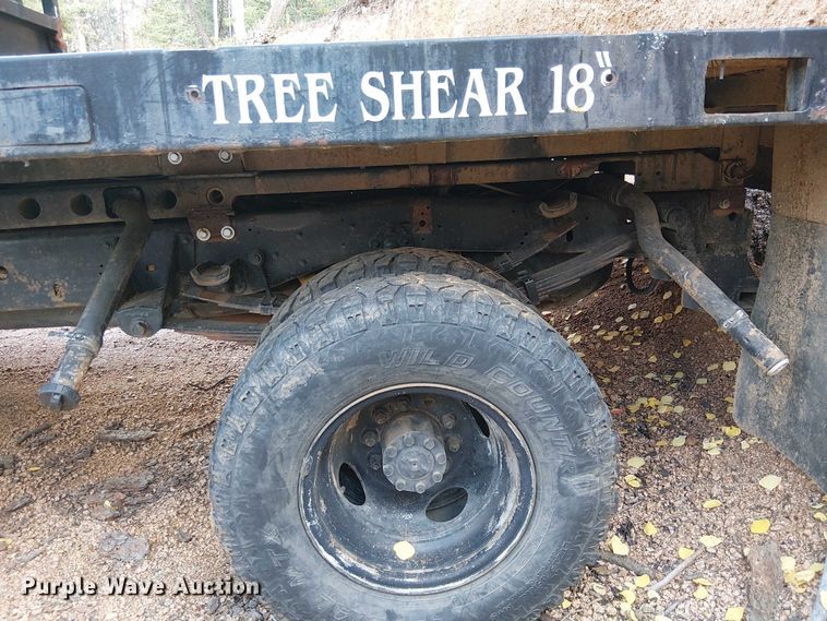 image for item EC1210 1992 Ford F Super Duty dump flatbed truck