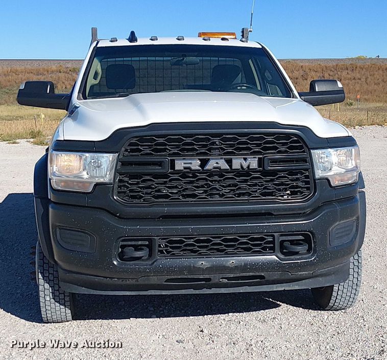 image for item EC1212 2019 RAM 5500 flatbed truck