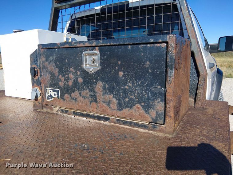 image for item EC1212 2019 RAM 5500 flatbed truck