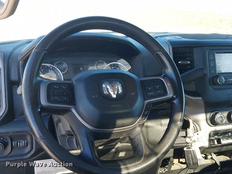 image for item EC1212 2019 RAM 5500 flatbed truck