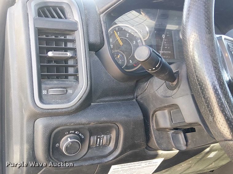 image for item EC1212 2019 RAM 5500 flatbed truck