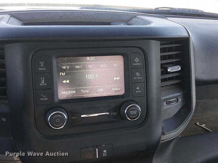 image for item EC1212 2019 RAM 5500 flatbed truck