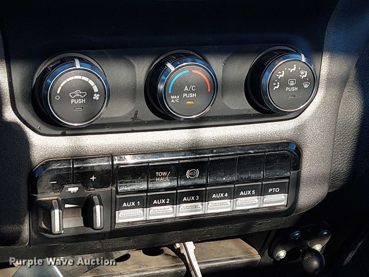 image for item EC1212 2019 RAM 5500 flatbed truck