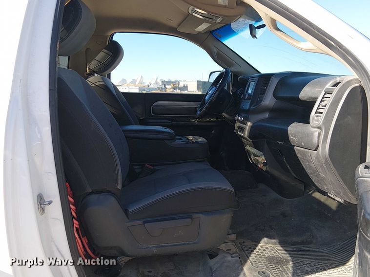 image for item EC1212 2019 RAM 5500 flatbed truck