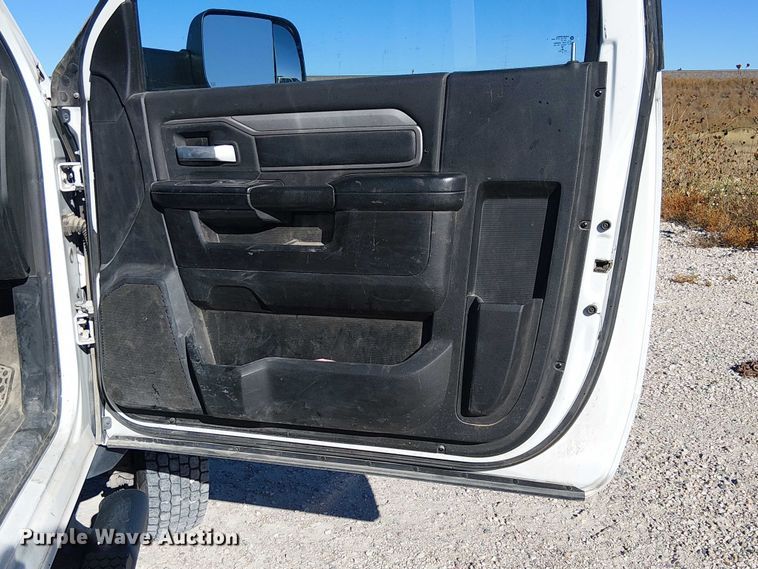 image for item EC1212 2019 RAM 5500 flatbed truck