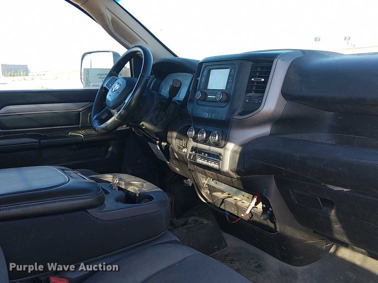 image for item EC1212 2019 RAM 5500 flatbed truck