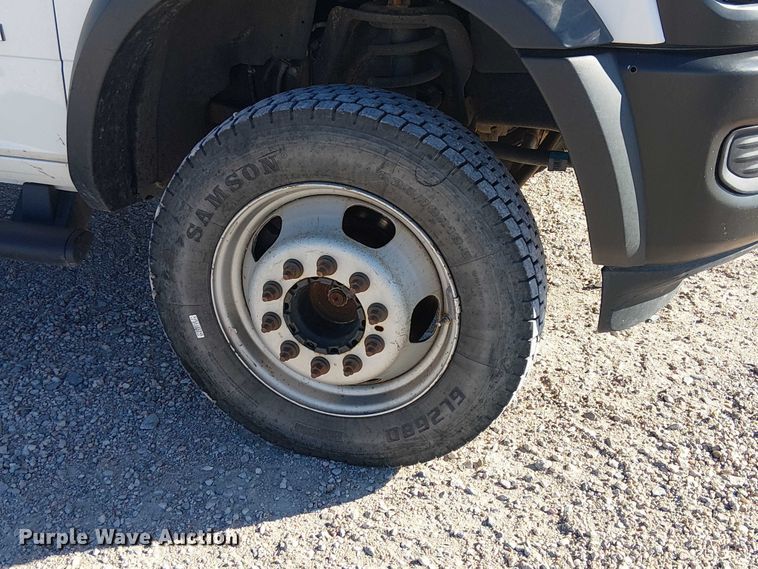 image for item EC1212 2019 RAM 5500 flatbed truck