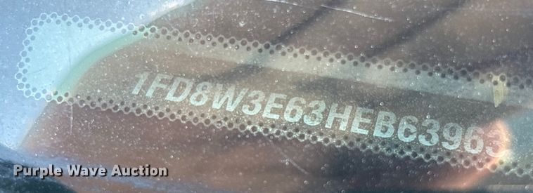 image for item EC3847 2017 Ford F350 Super Duty Crew Cab utility bed pickup truck