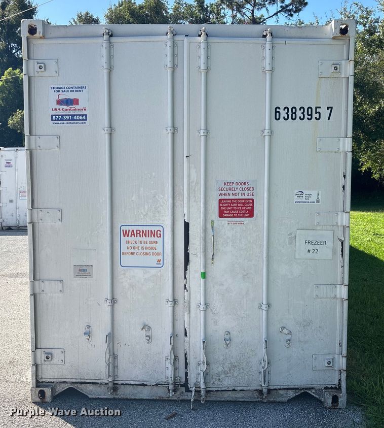 image for item EC3851 2022 USA-Containers refrigerated shipping container