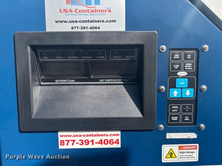 image for item EC3851 2022 USA-Containers refrigerated shipping container