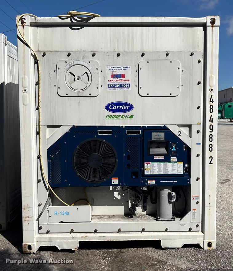 image for item EC3852 2022 USA-Containers refrigerated shipping container