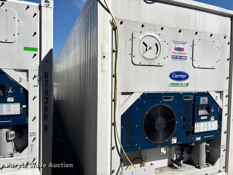 image for item EC3852 2022 USA-Containers refrigerated shipping container