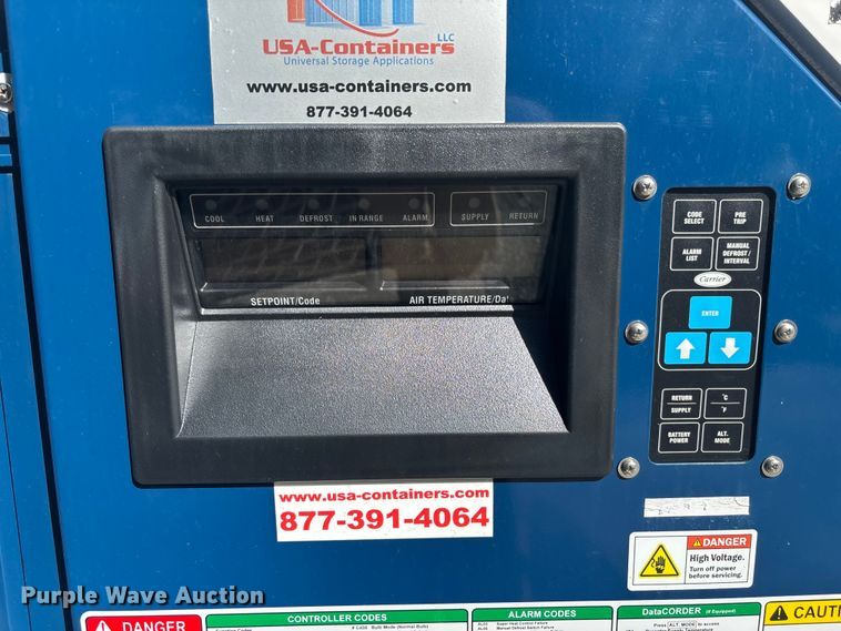 image for item EC3852 2022 USA-Containers refrigerated shipping container