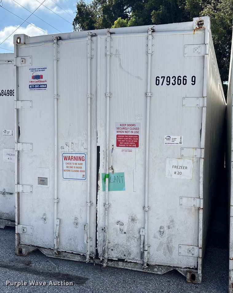 image for item EC3853 2021 USA-Containers refrigerated shipping container